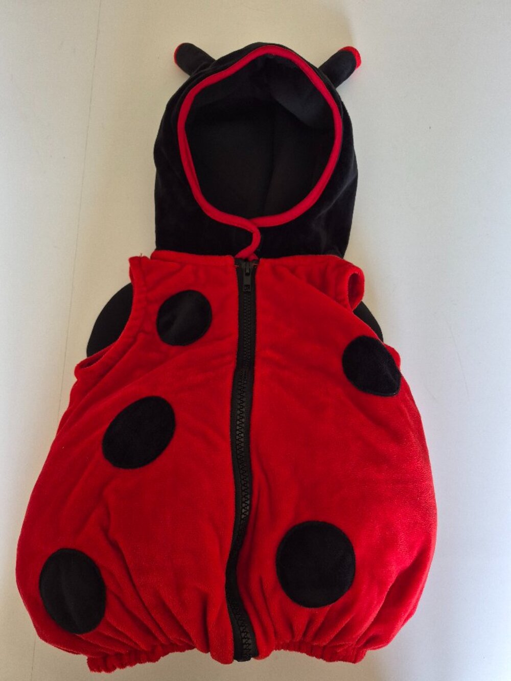 NWOT Fun of a Kind Baby Ladybug Halloween Costume Vest 6-9M